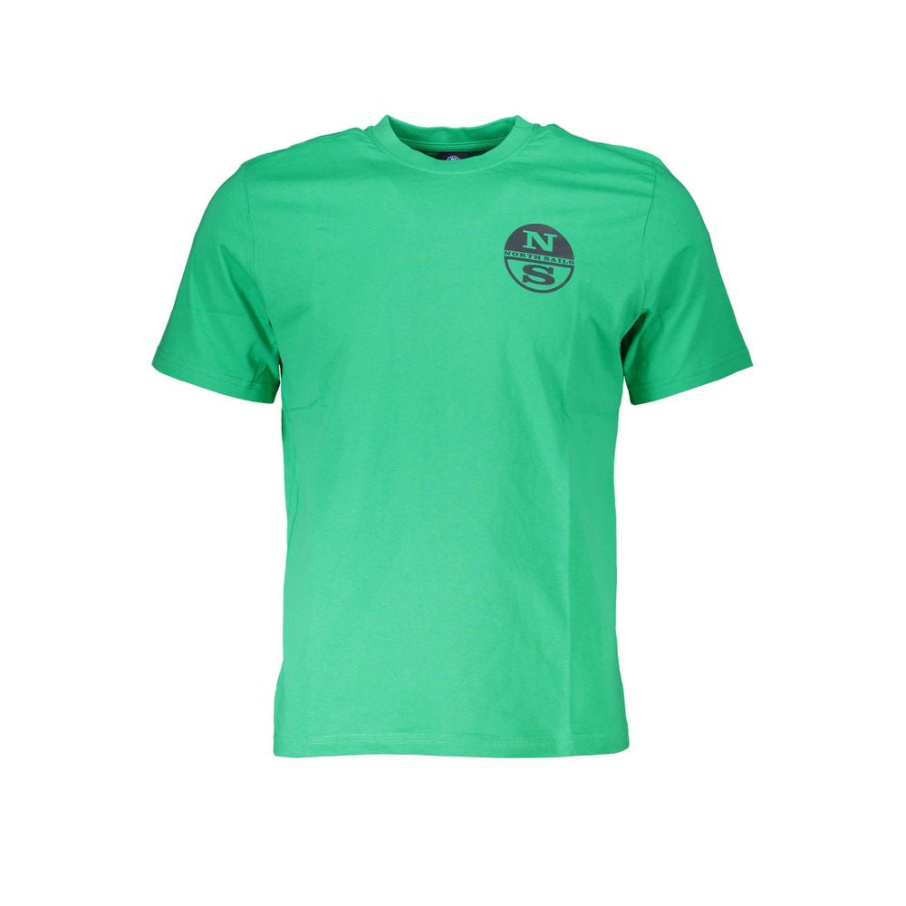 Camiseta de algodón verde de North Sails