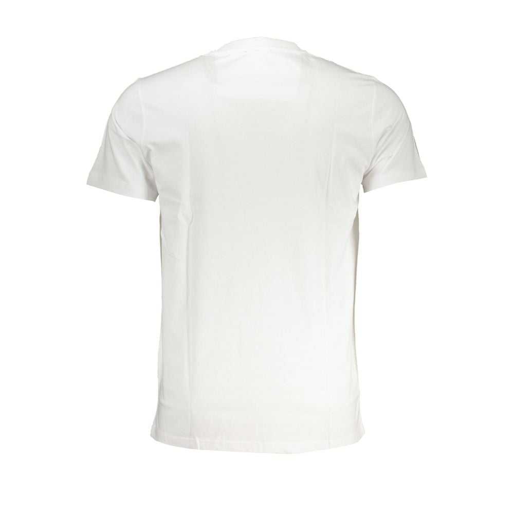 Camiseta de algodón blanca de la clase Cavalli