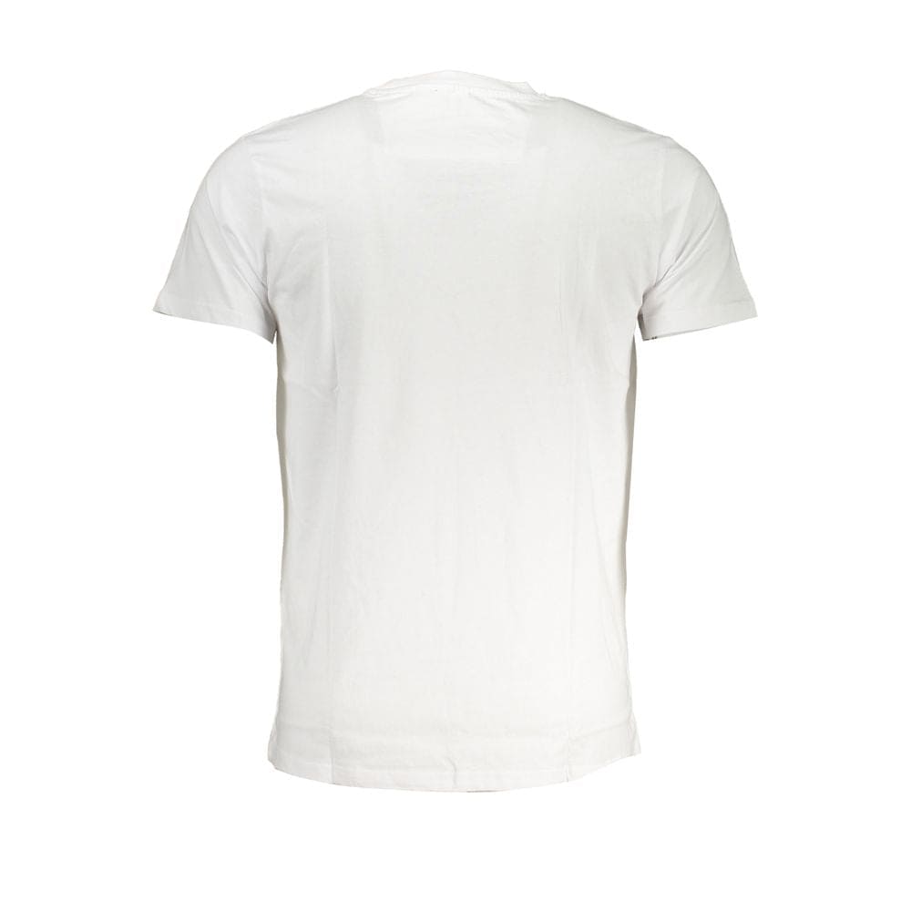 Camiseta de algodón blanca de la clase Cavalli