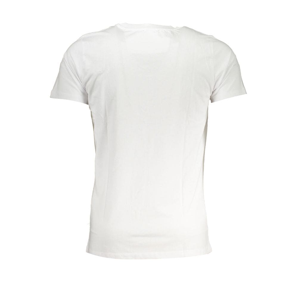 T-shirt en coton blanc Cavalli Class