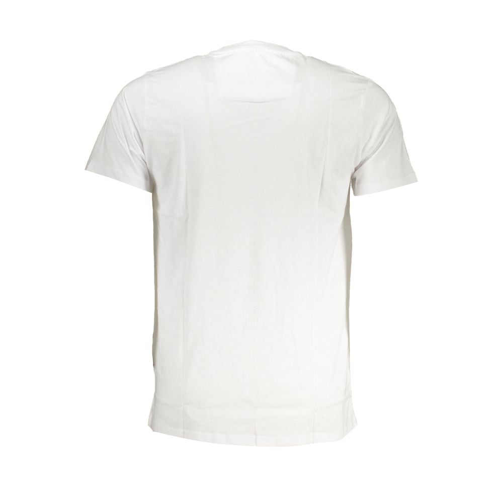 T-shirt en coton blanc Cavalli Class