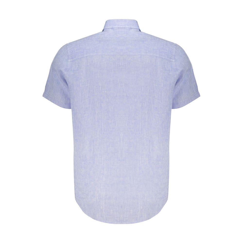 Chemise en lin bleu clair North Sails