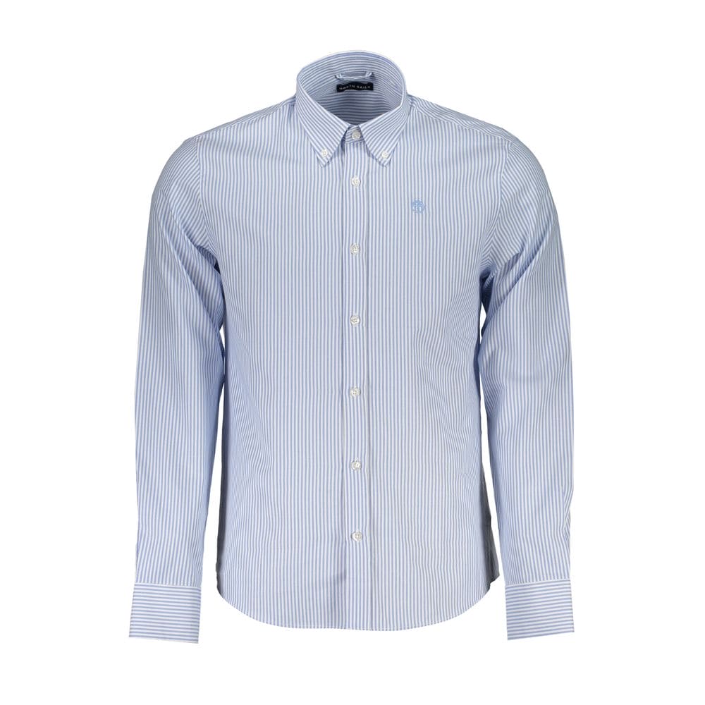 Chemise en coton bleu clair North Sails