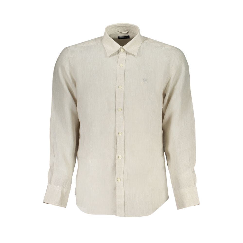 Camisa de lino beige de North Sails