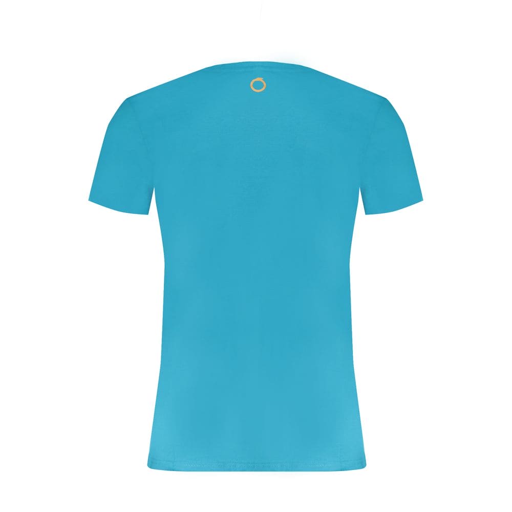 T-shirt en coton bleu clair Trussardi