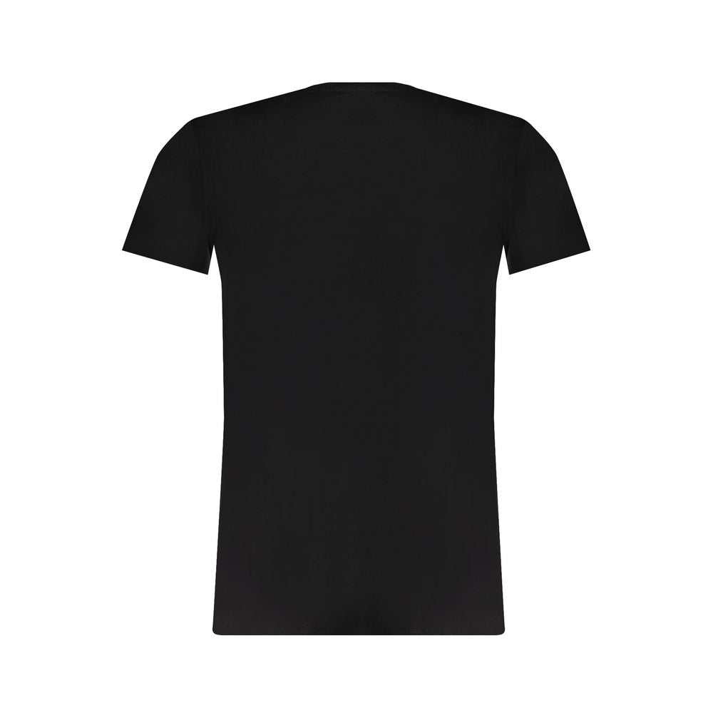 T-shirt en coton noir Trussardi