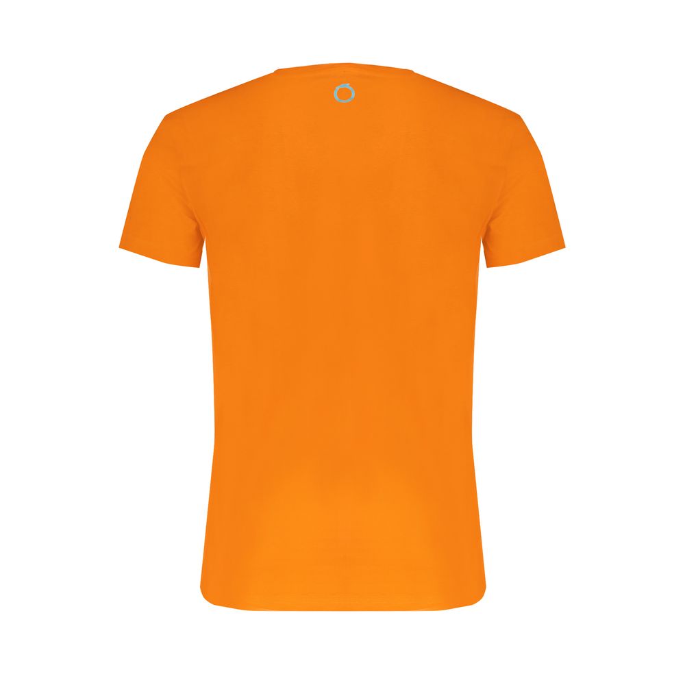 Camiseta de algodón naranja Trussardi