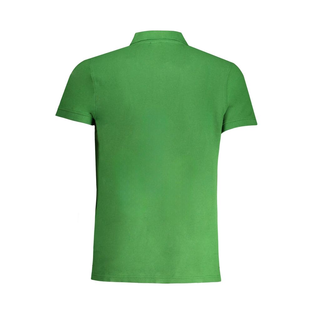 Polo en coton vert Cavalli Class