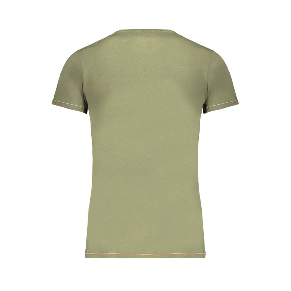 Camiseta Aeronautica Militare de algodón verde