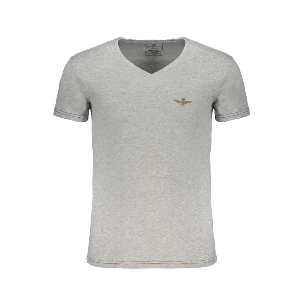 Aeronautica Militare T-shirt en coton gris