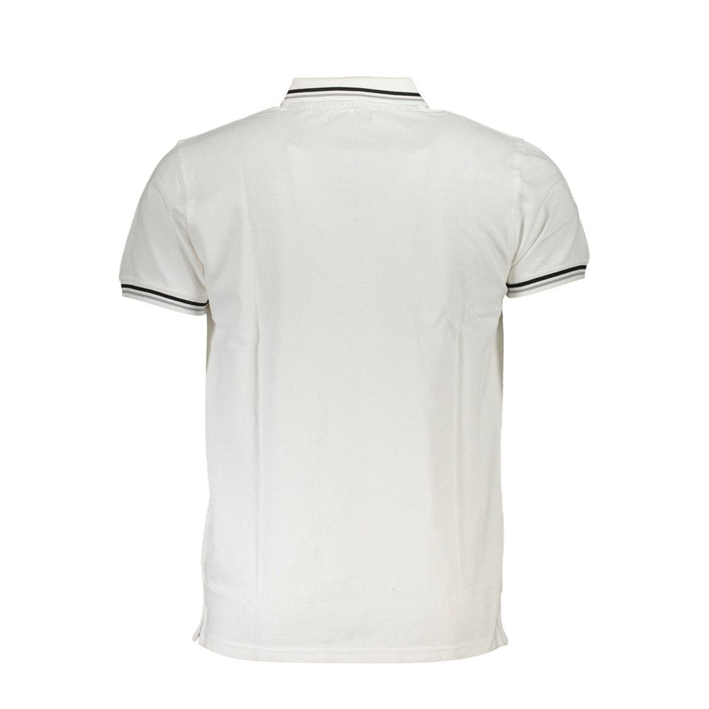 Polo en coton blanc Cavalli Class