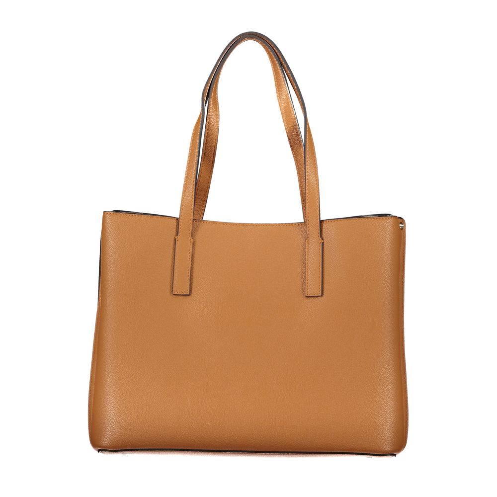 Sac à main Guess Jeans en polyéthylène marron