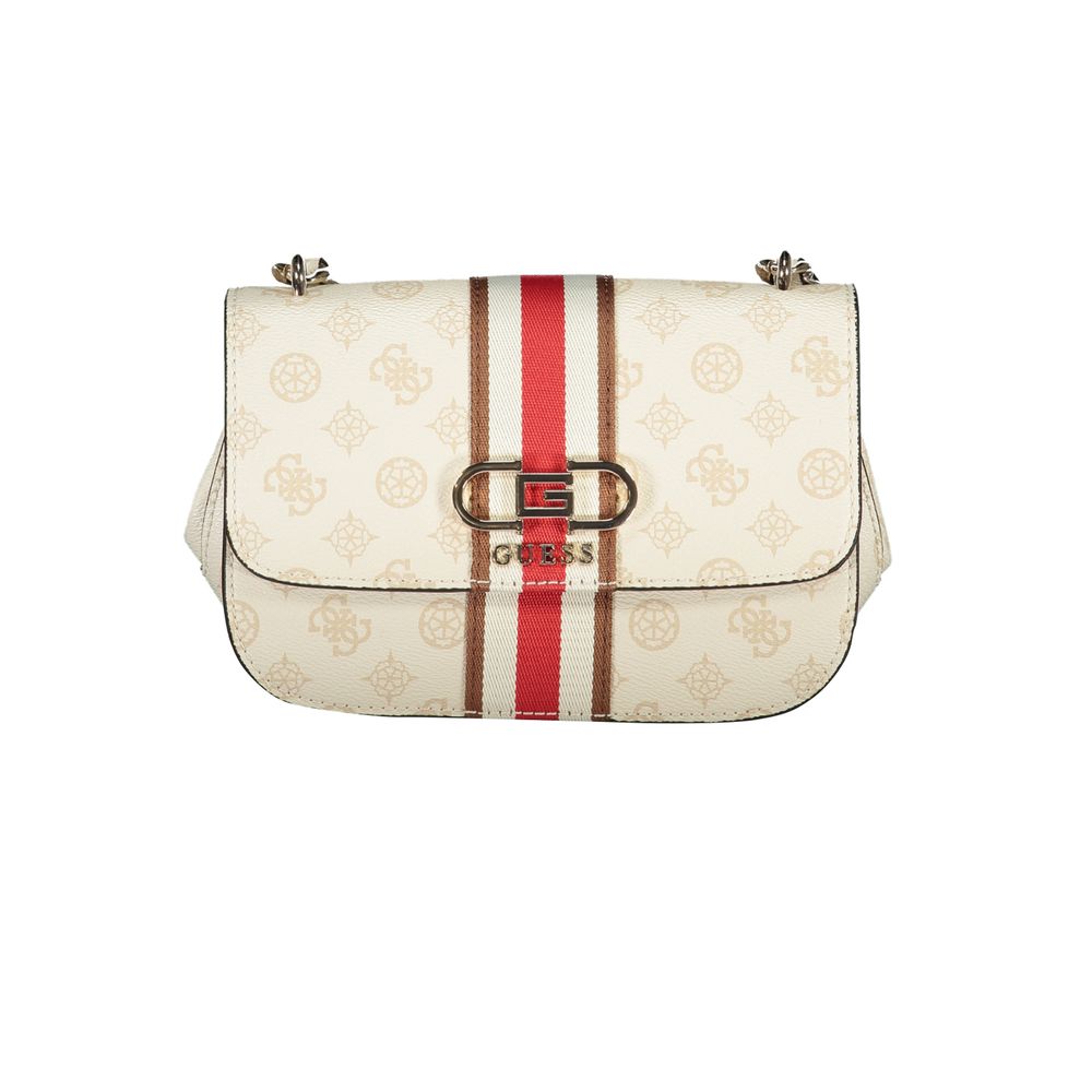 Sac à main Guess Jeans en polyéthylène beige