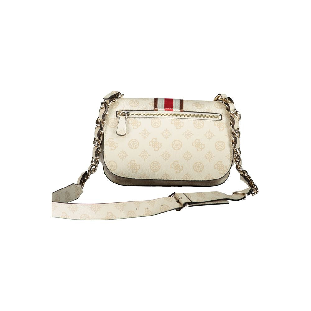 Sac à main Guess Jeans en polyéthylène beige