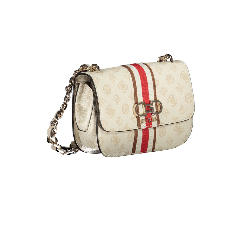 Sac à main Guess Jeans en polyéthylène beige