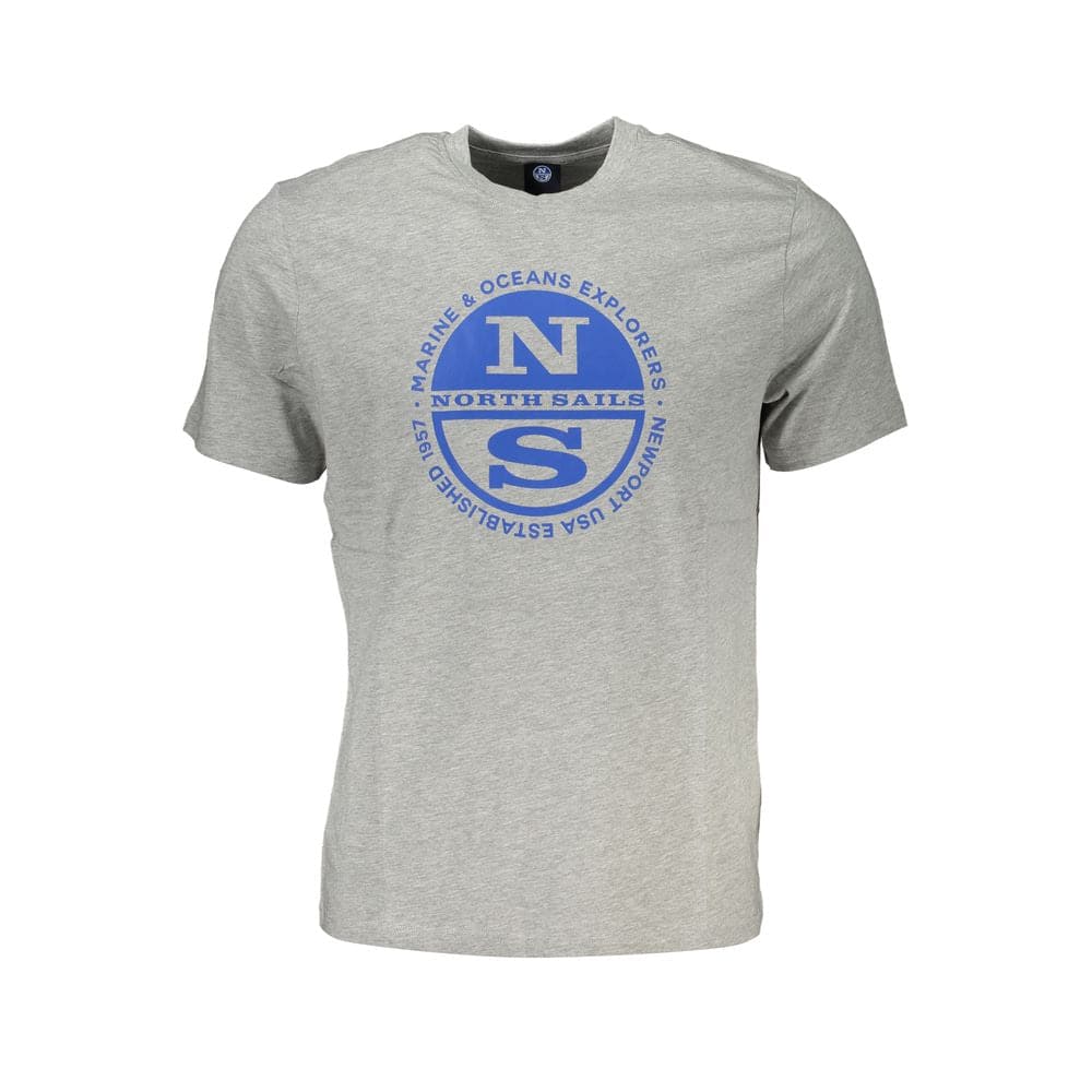 Camiseta de algodón gris de North Sails