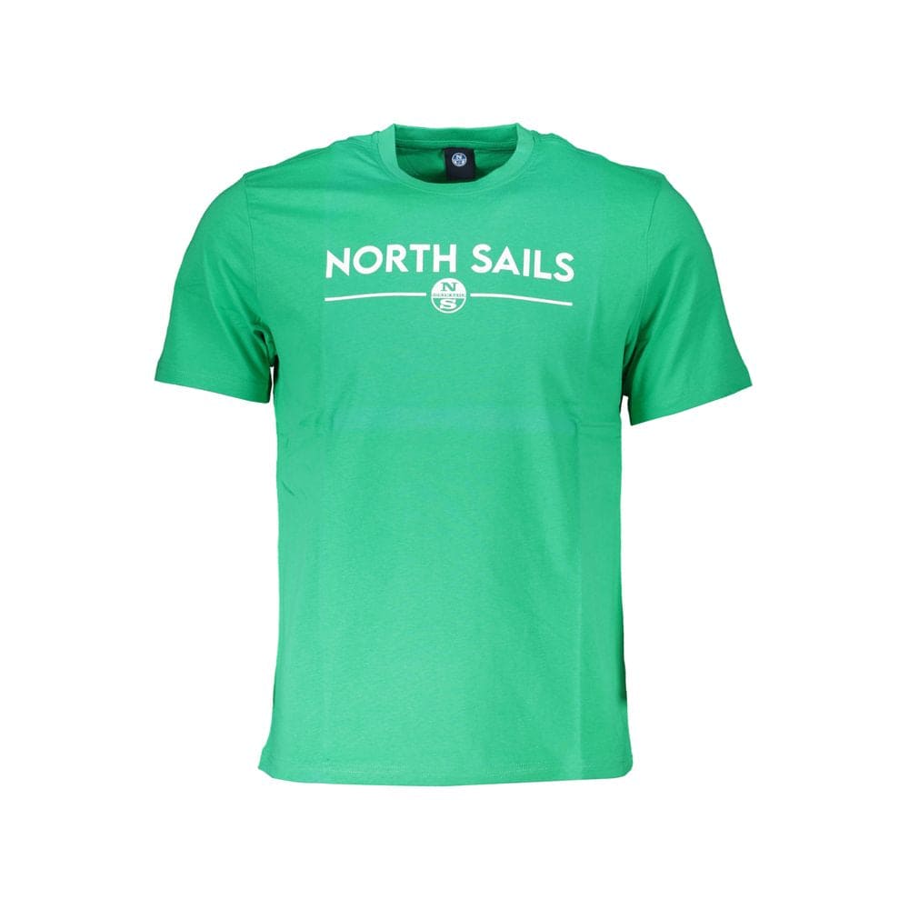 Camiseta de algodón verde de North Sails