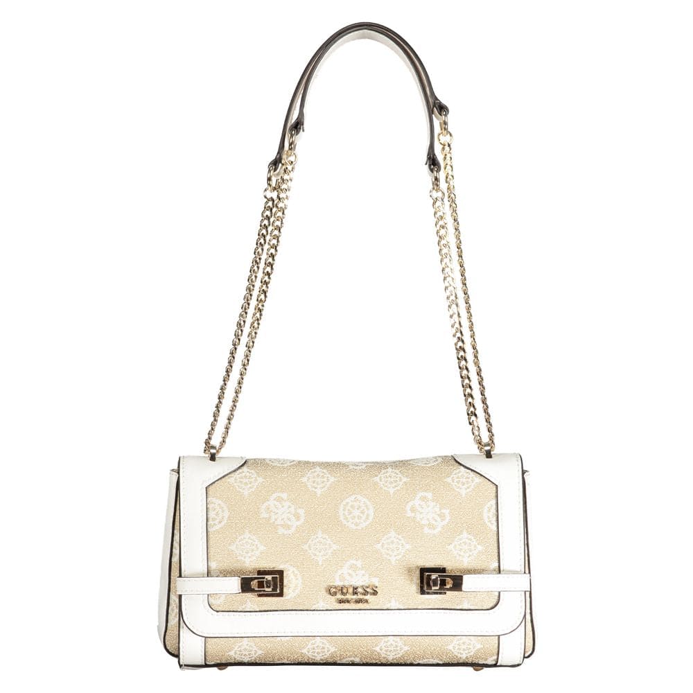 Sac à main Guess Jeans en coton blanc