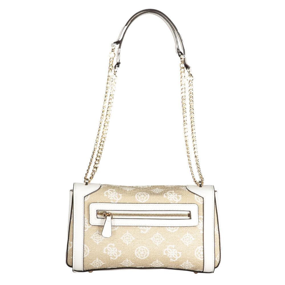 Sac à main Guess Jeans en coton blanc