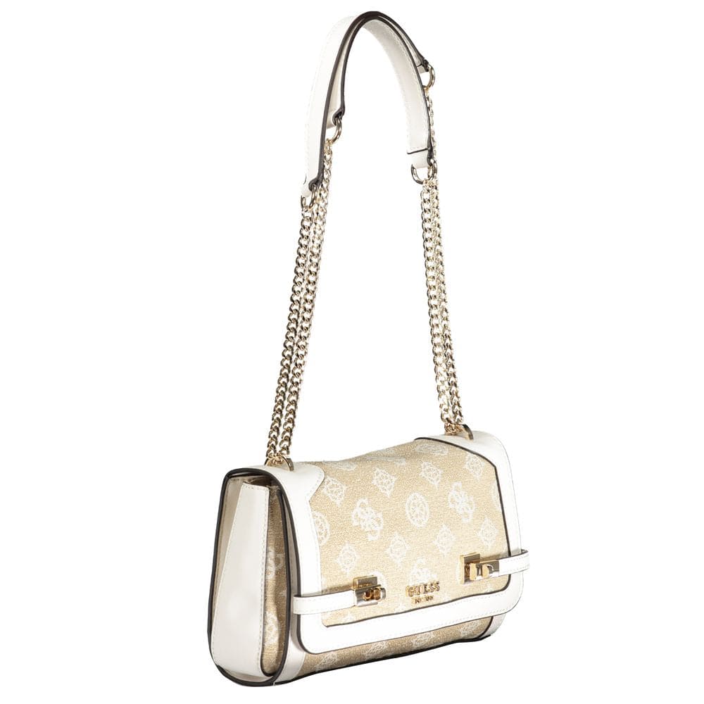 Sac à main Guess Jeans en coton blanc