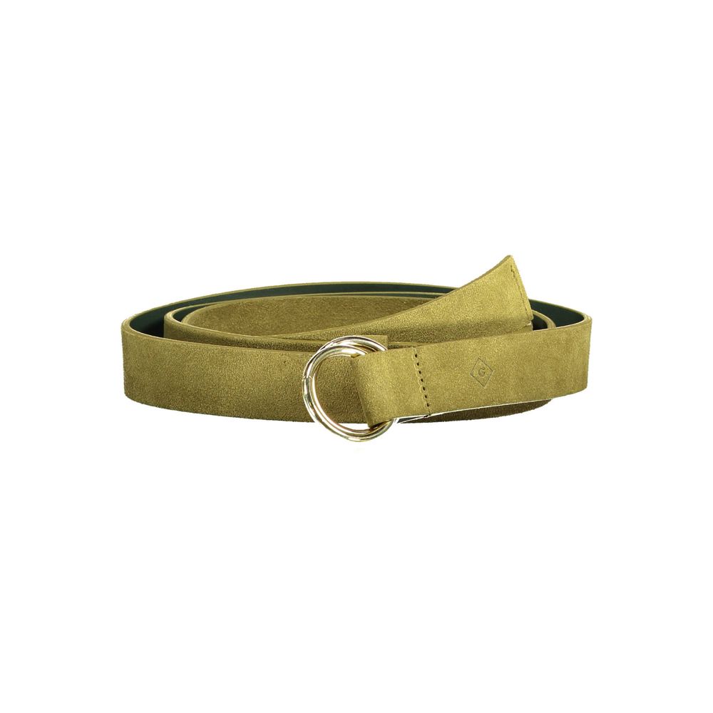 Ceinture en cuir vert Gant