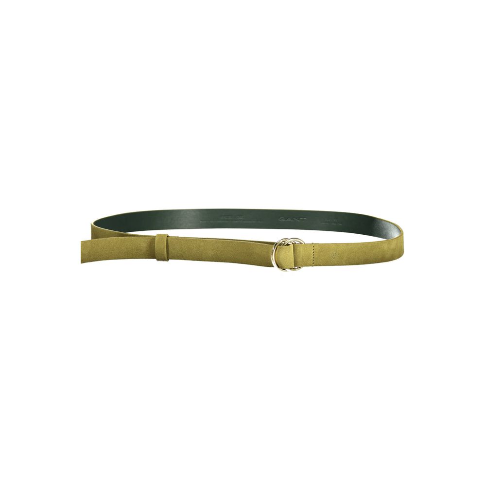 Ceinture en cuir vert Gant