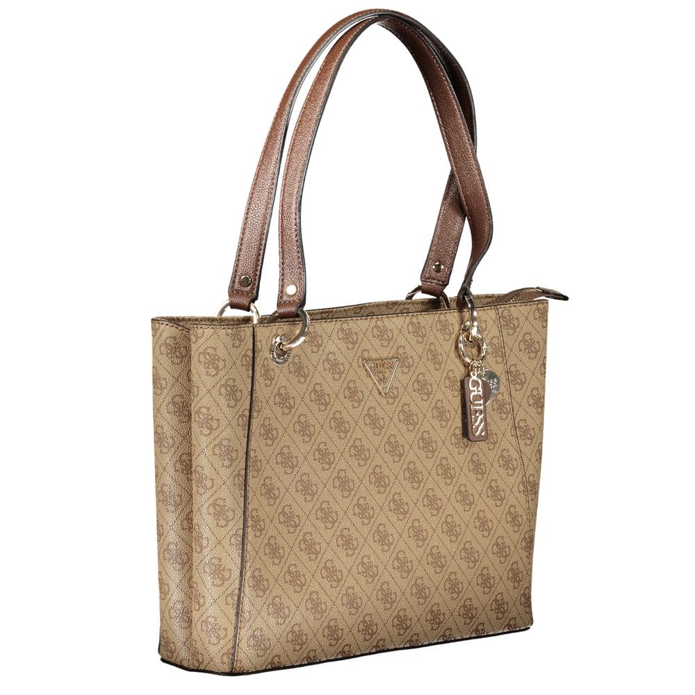 Sac à main Guess Jeans en polyéthylène beige