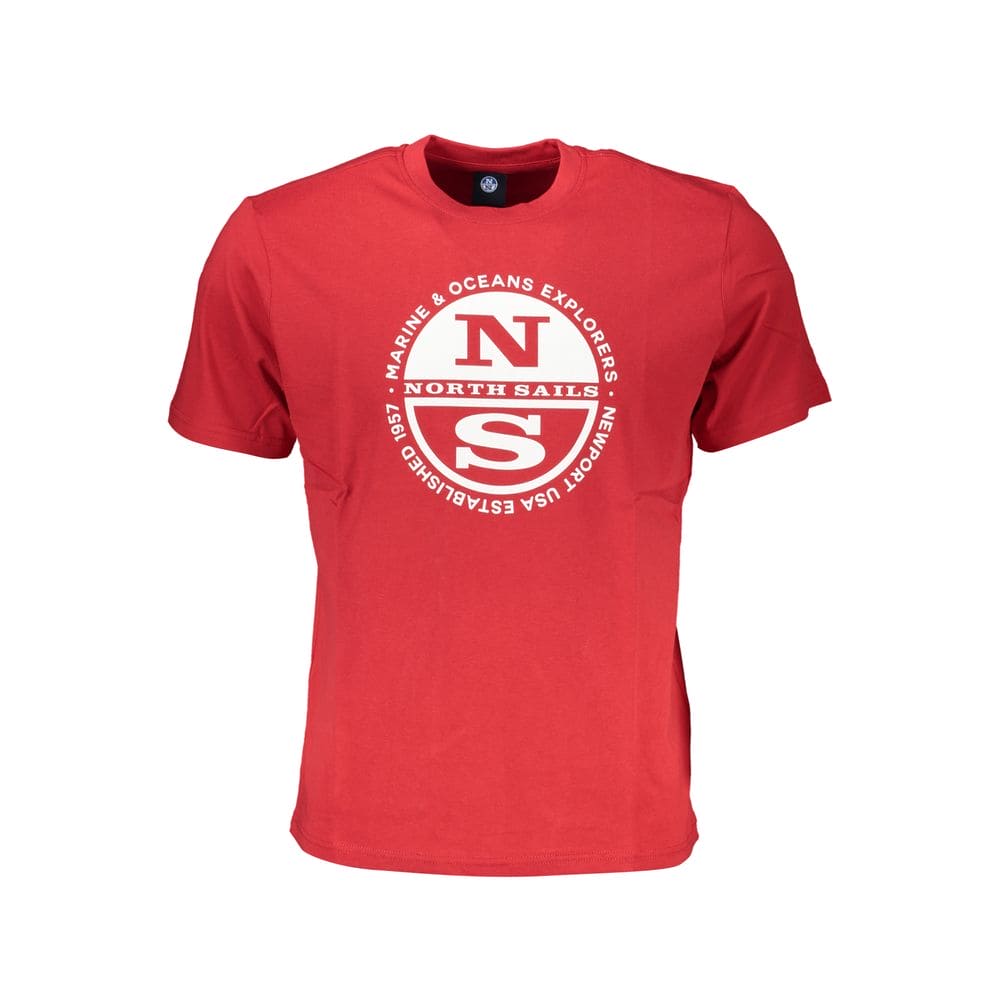 T-shirt en coton rouge North Sails