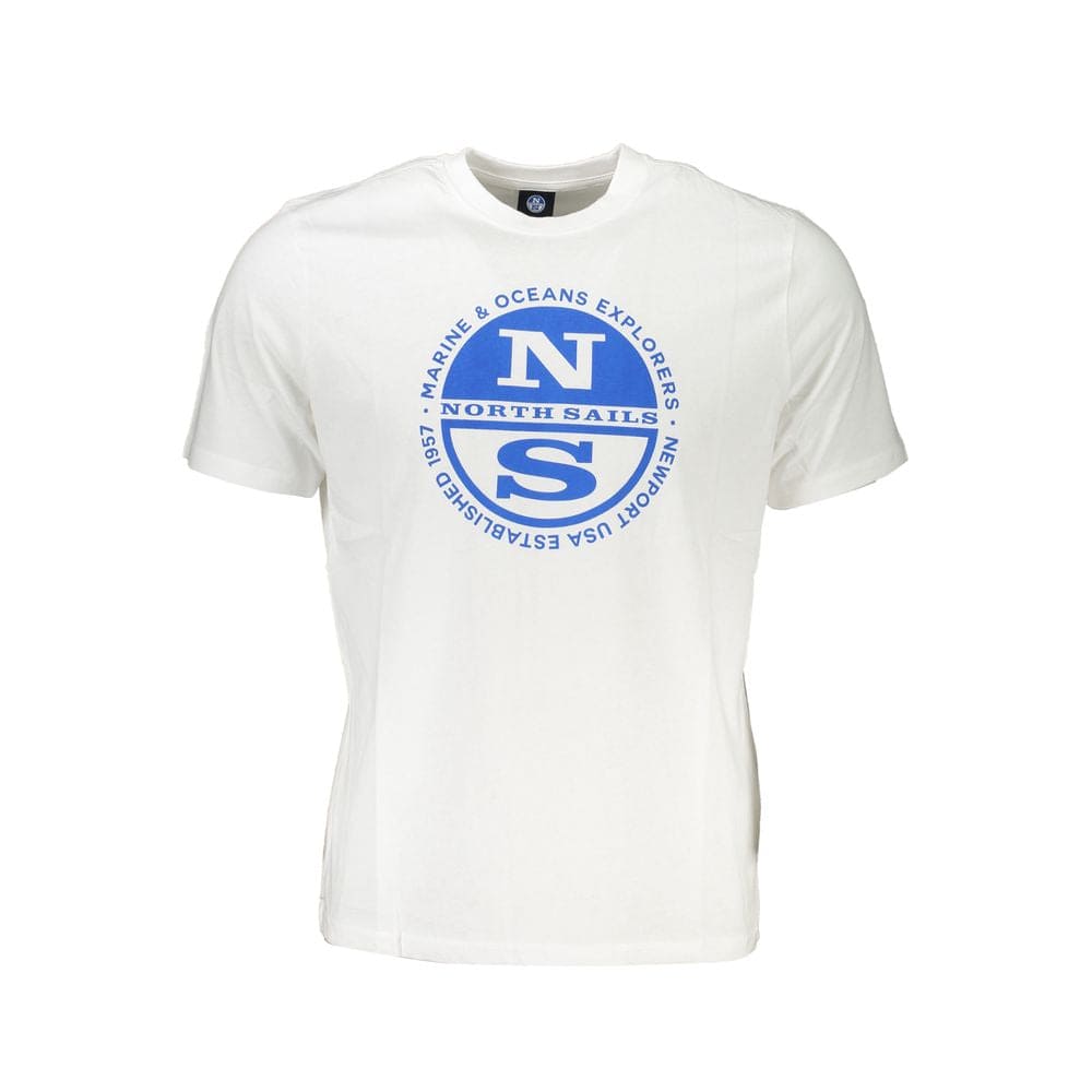 Camiseta de algodón blanca de North Sails