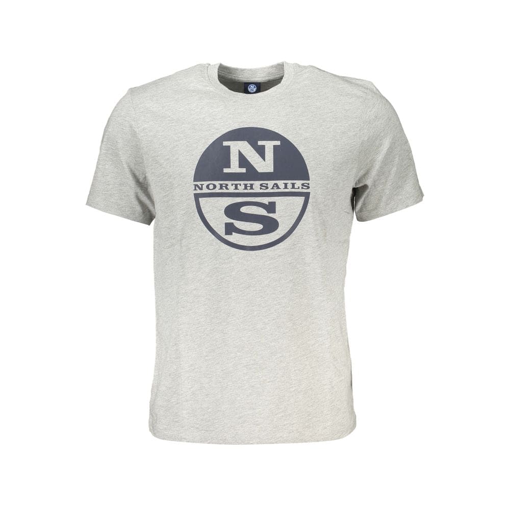 Camiseta de algodón gris de North Sails