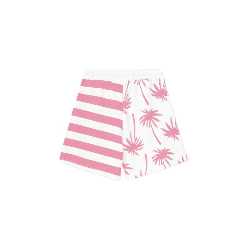 Short à cordon de serrage rayé rose chic de Comme Des Fuckdown