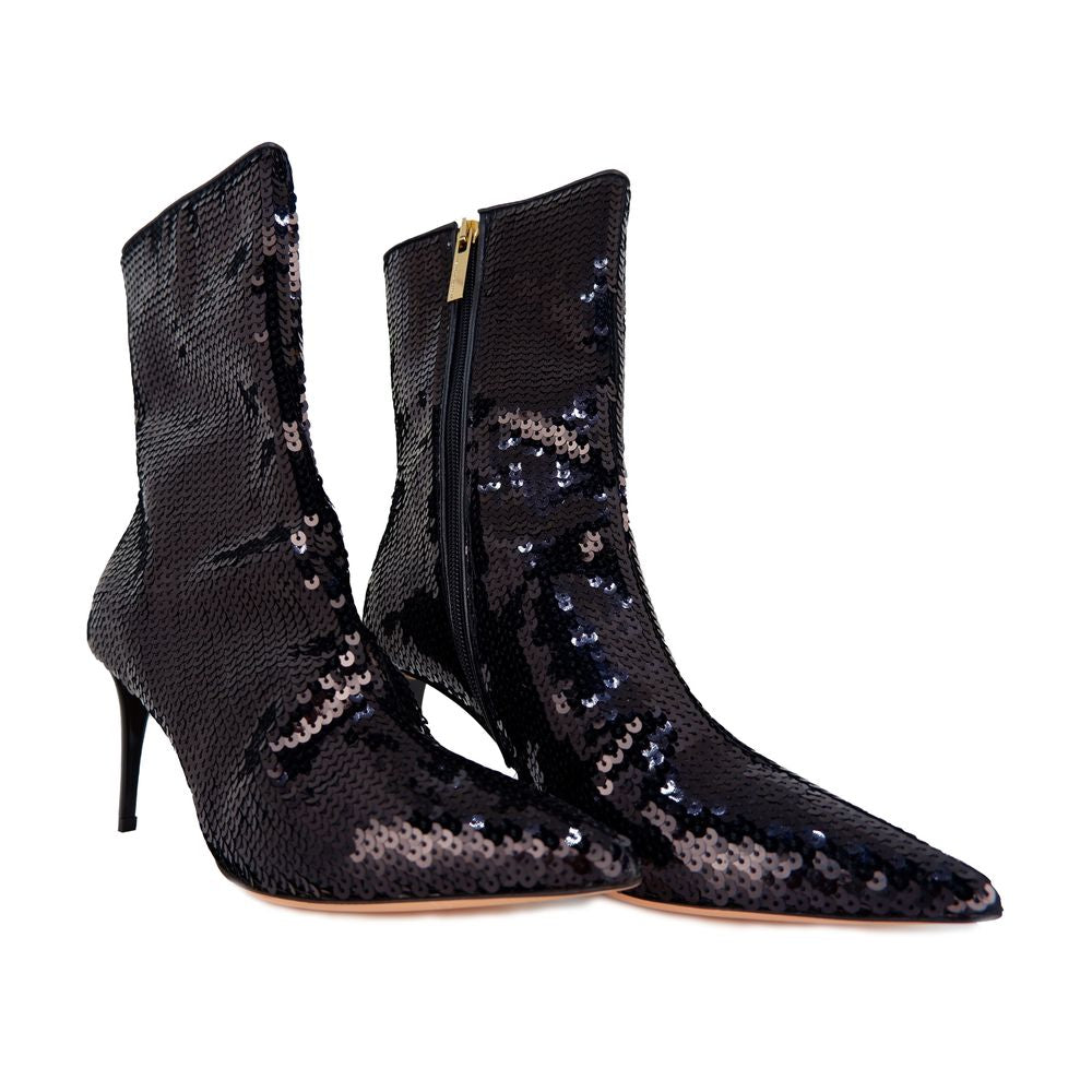 Bottines élégantes à paillettes Elisabetta Franchi