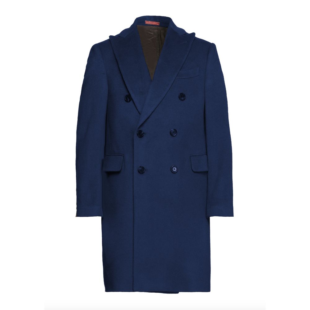 Manteau Borgia bleu foncé élégant