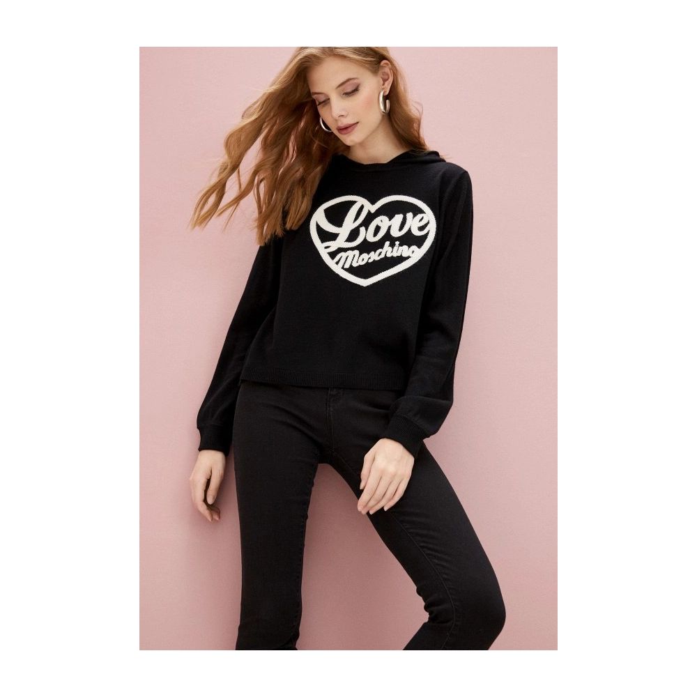 Jean slim stretch noir élégant Love Moschino