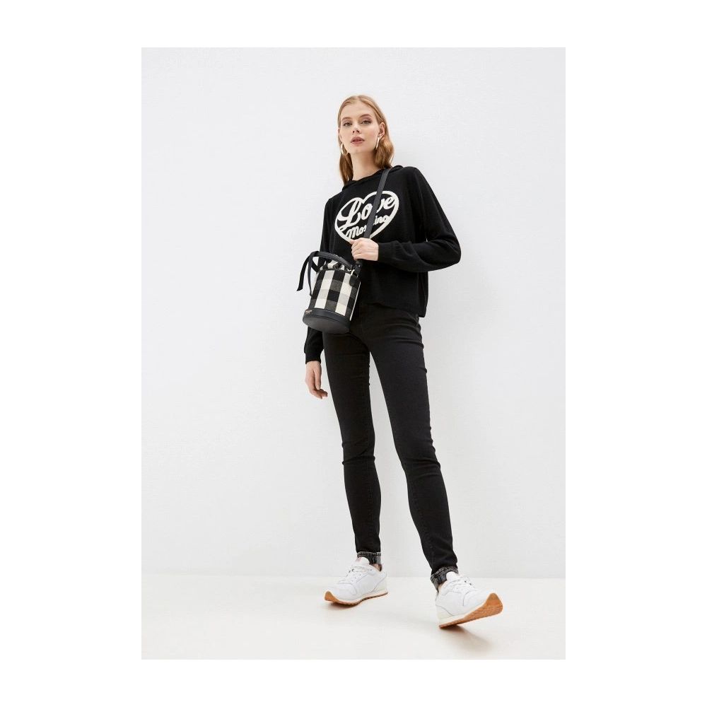 Jean slim stretch noir élégant Love Moschino