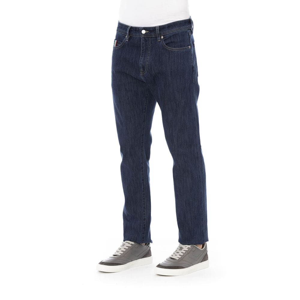 Baldinini Trend Blue Cotton Men's Jeans