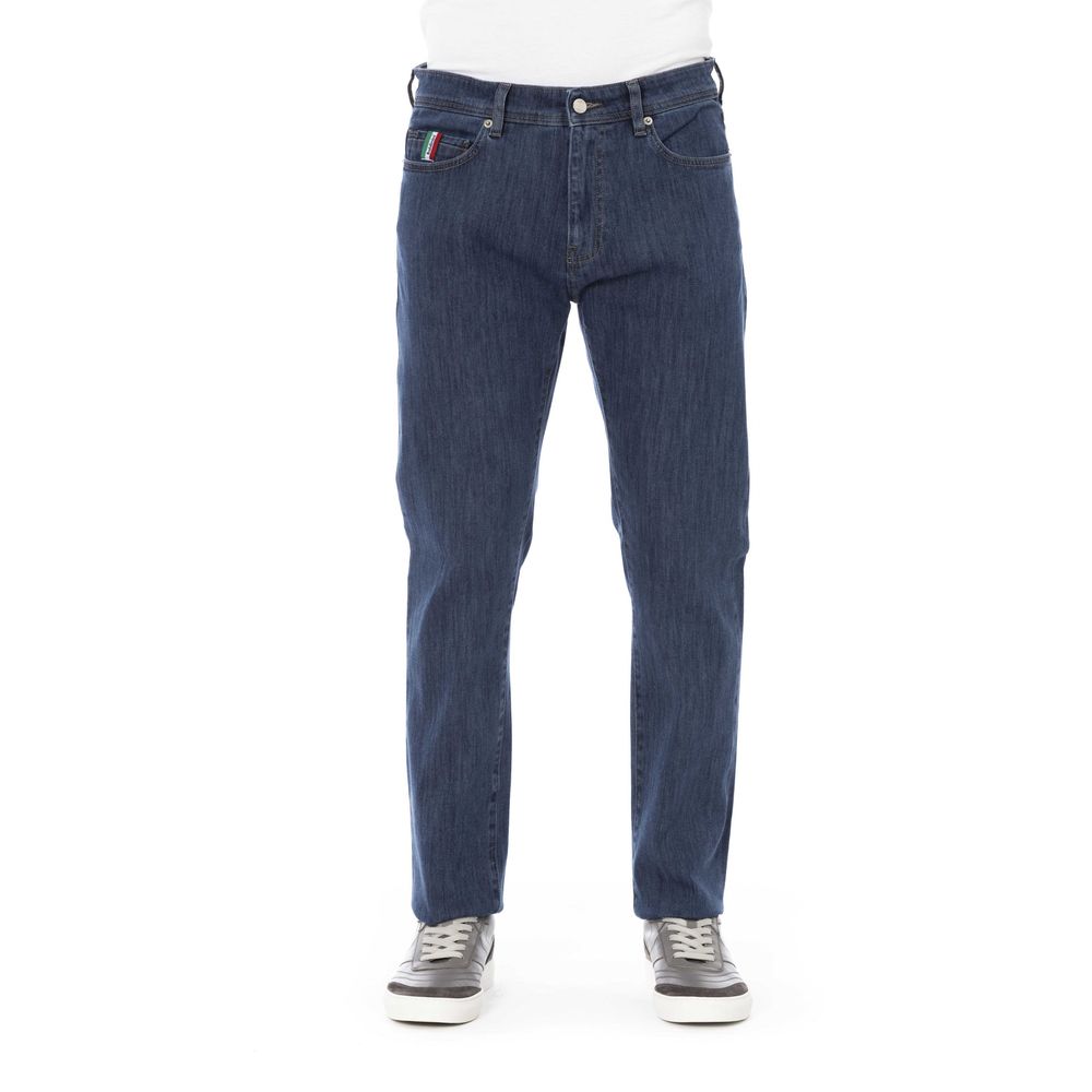 Baldinini Trend Chic Denim en coton mélangé pour l'homme moderne