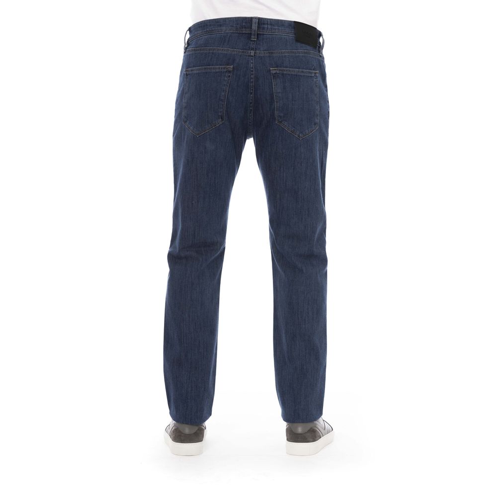 Baldinini Trend Chic Denim de mezcla de algodón para el hombre moderno