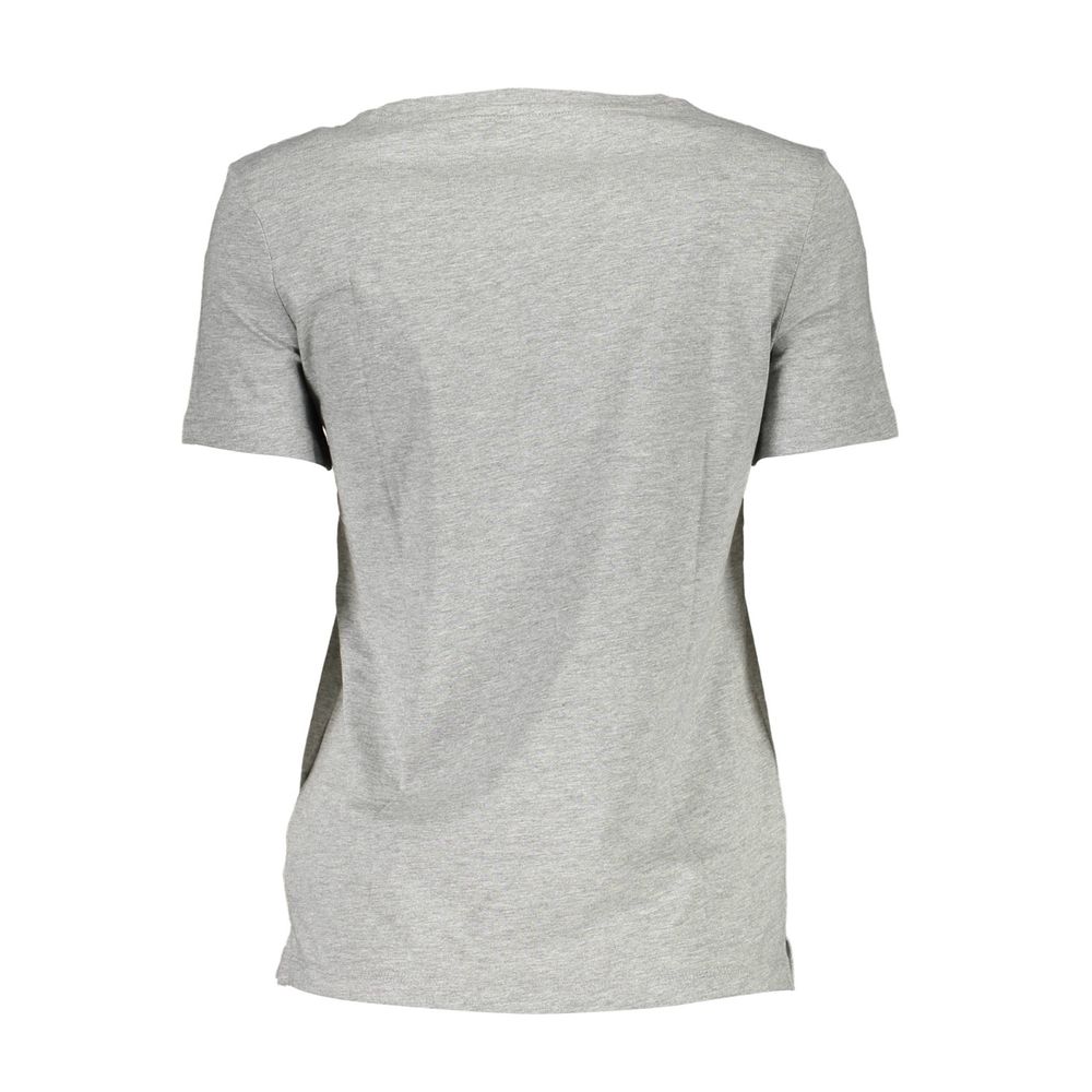 T-shirt imprimé à logo Guess Jeans Chic gris