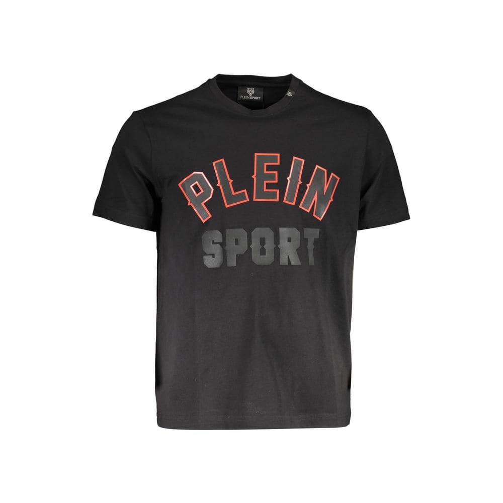 T-shirt athlétique noir Plein Sport Elevated avec imprimé emblématique