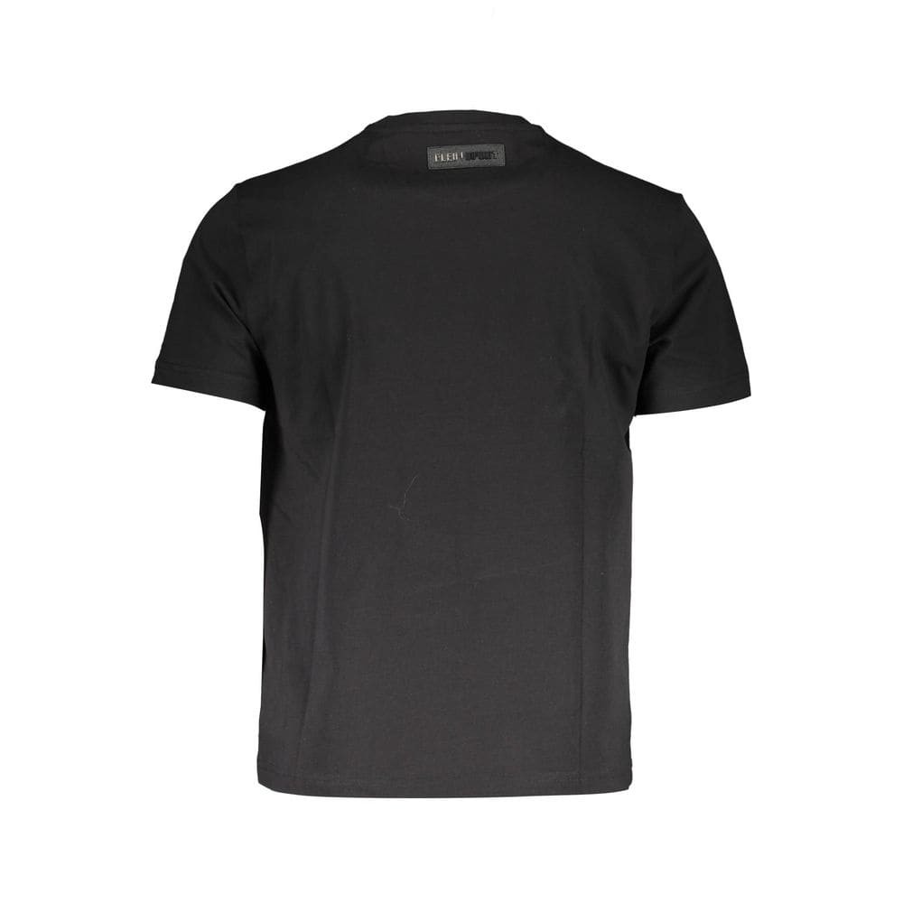 T-shirt athlétique noir Plein Sport Elevated avec imprimé emblématique