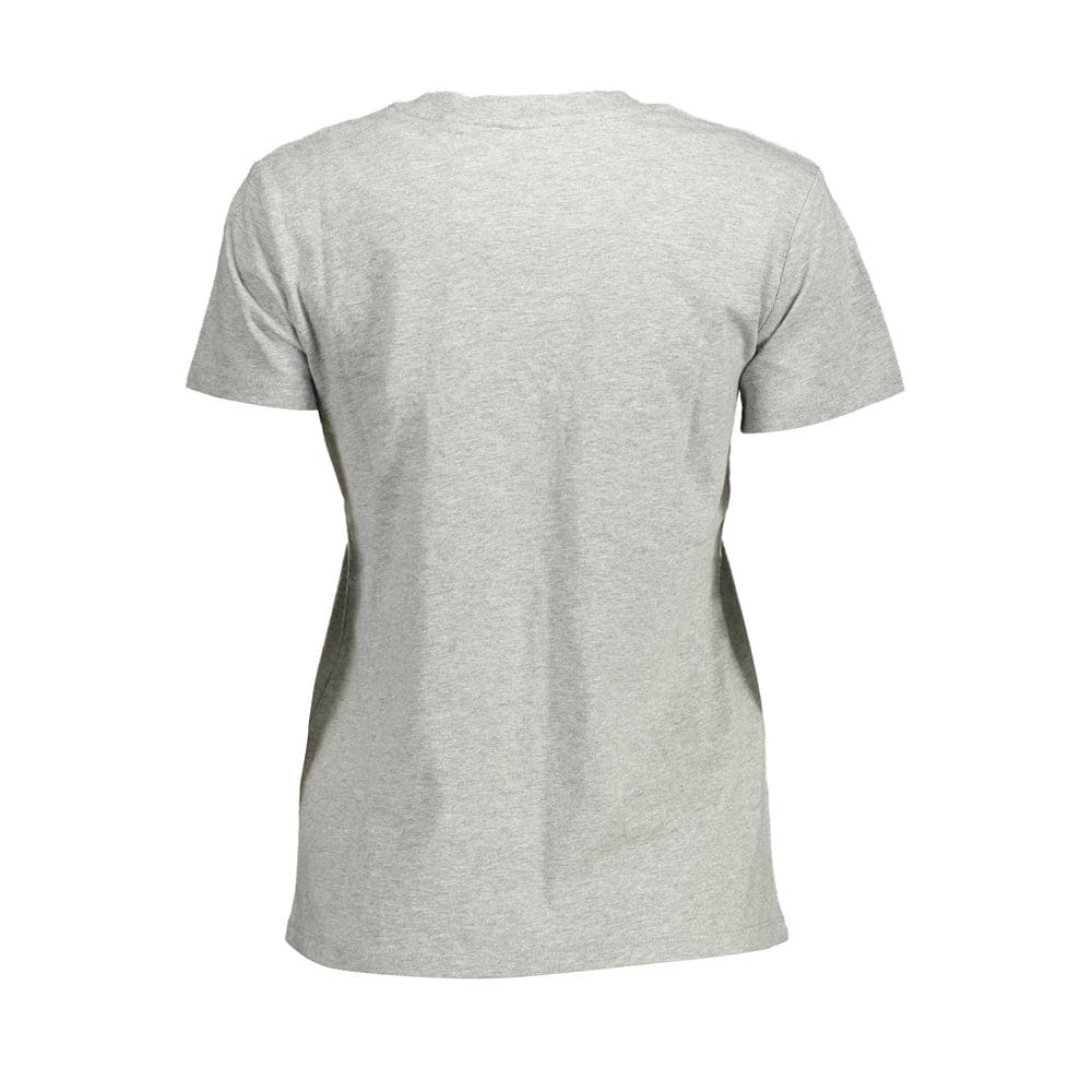 T-shirt col rond en coton gris chic Levi's