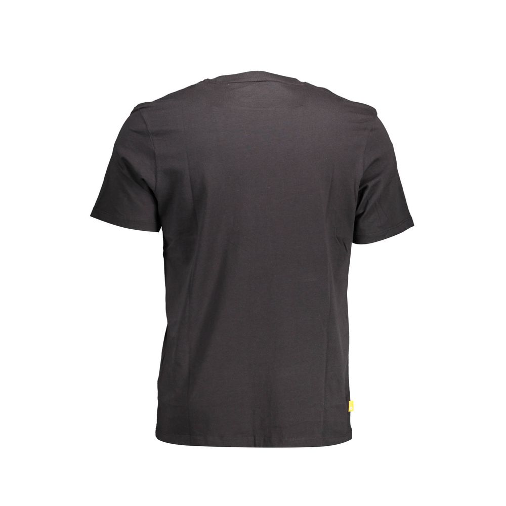 Camiseta de algodón ecológico Timberland en elegante color negro