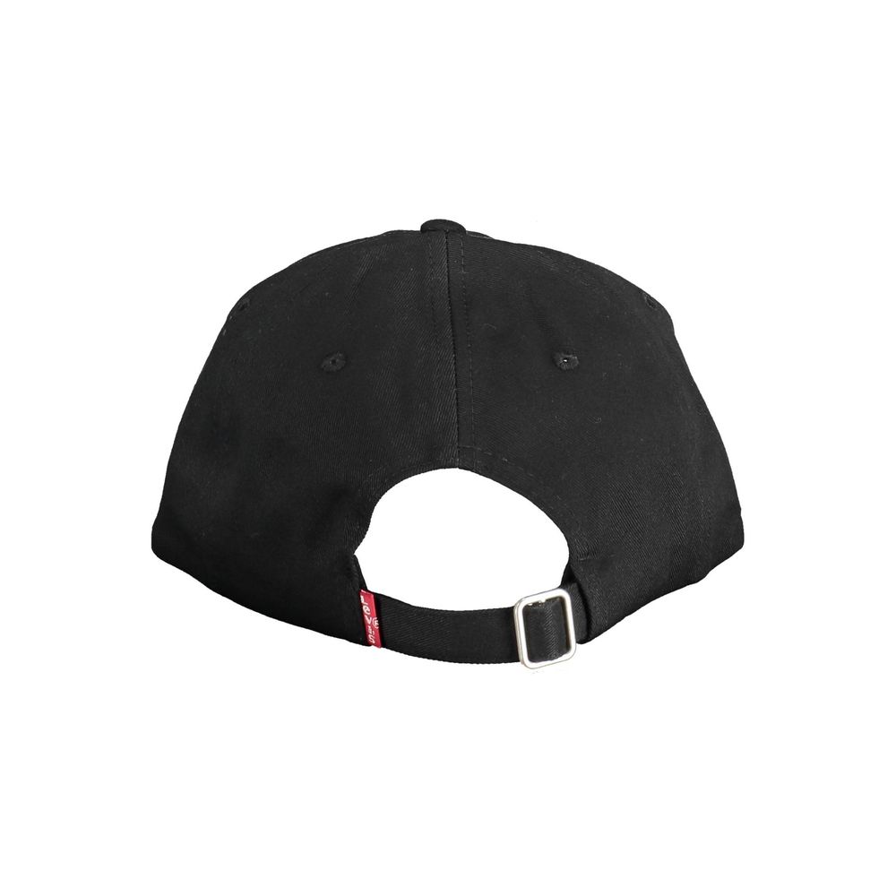 Gorra con visera bordada Levi's Chic en elegante color negro