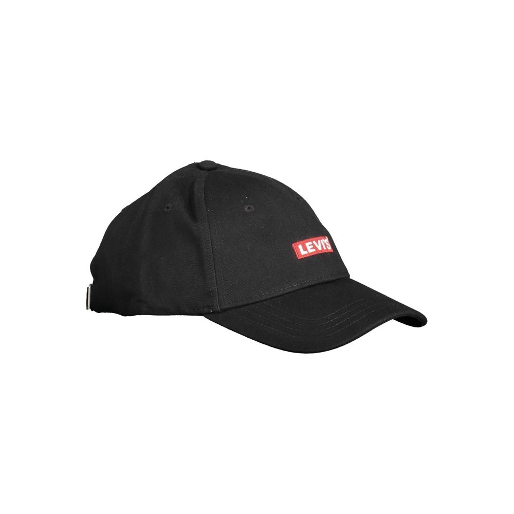 Casquette à visière brodée Levi's Chic en noir élégant