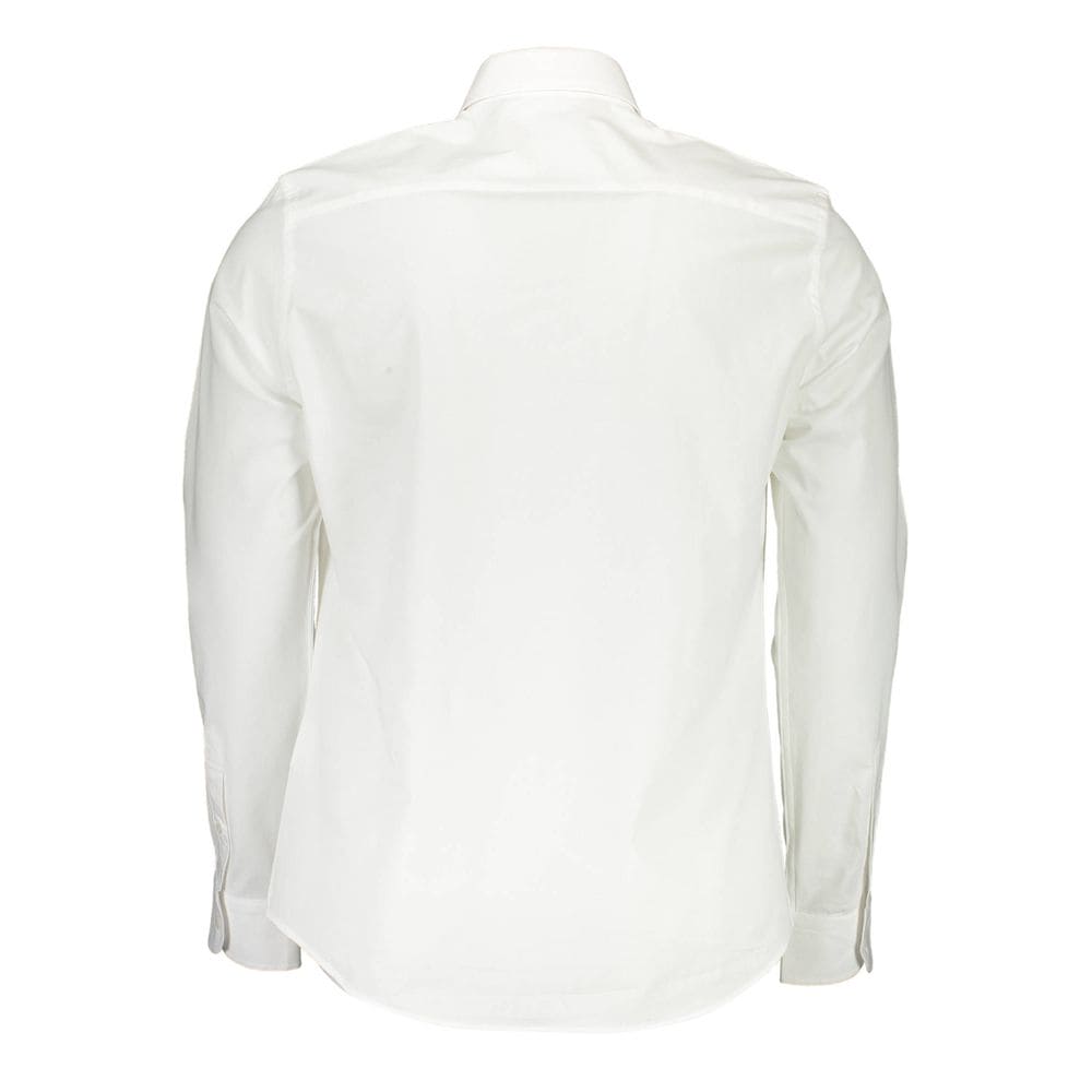 Chemise élégante en coton stretch blanc de North Sails