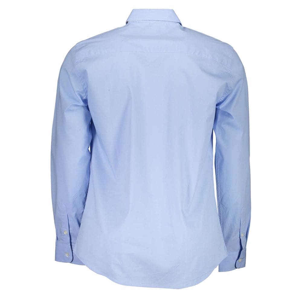 North Sails Light Blue Cotton Men Shirt