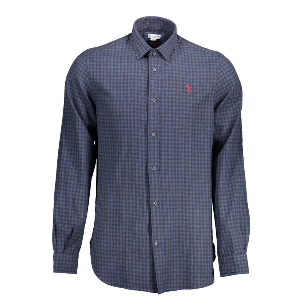 Camisa elegante de manga larga y corte regular de US POLO ASSN