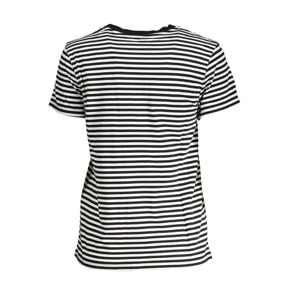 T-shirt Levi's Chic en coton noir avec logo classique