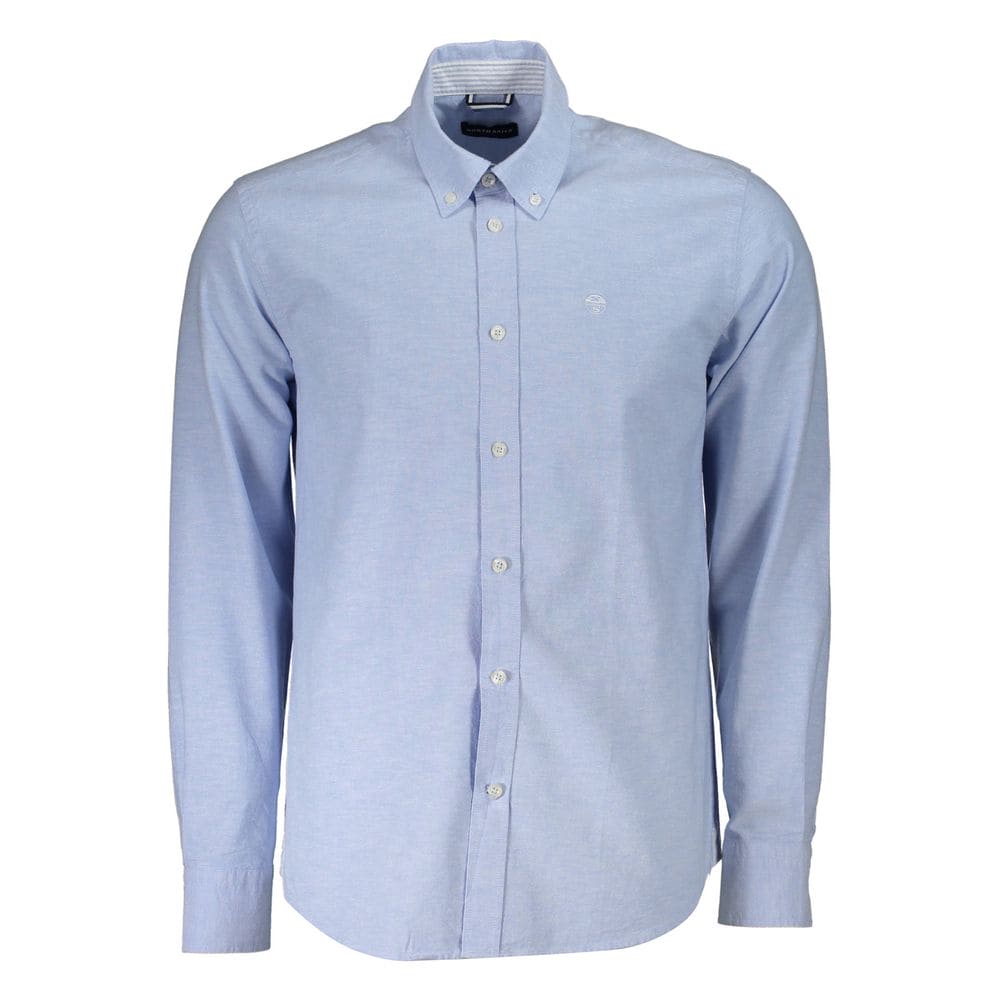 Chemise en coton bleu clair élégante North Sails pour hommes